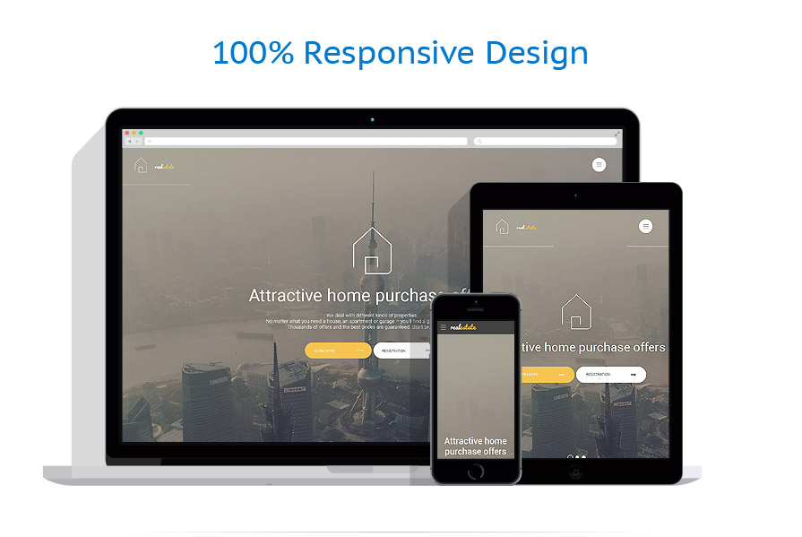  responsive template | Real Estate
 | ID: 2727
