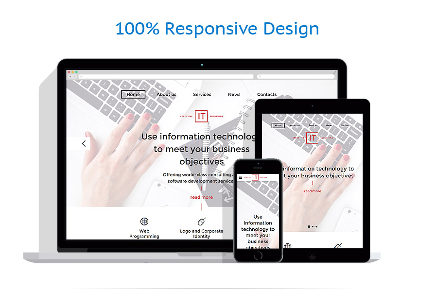 Sablon responsive de | Business
 | ID: 2728