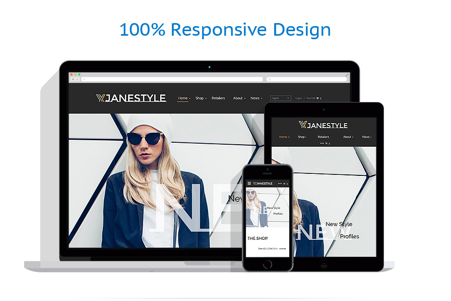 Sablon responsive de | Moda
 | ID: 2733