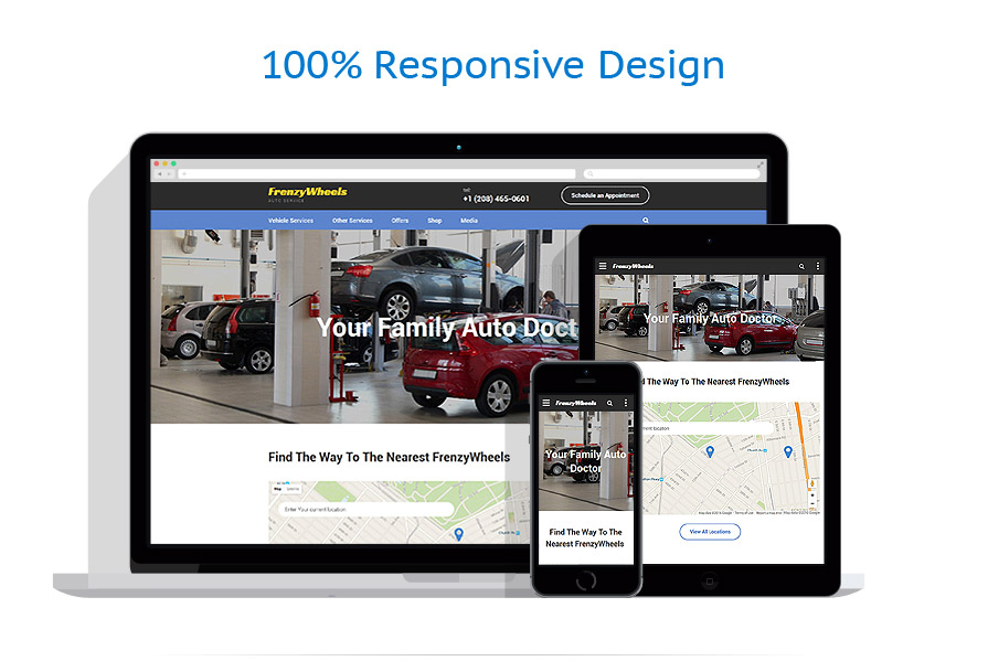 Sablon responsive de | Masini
 | ID: 2742