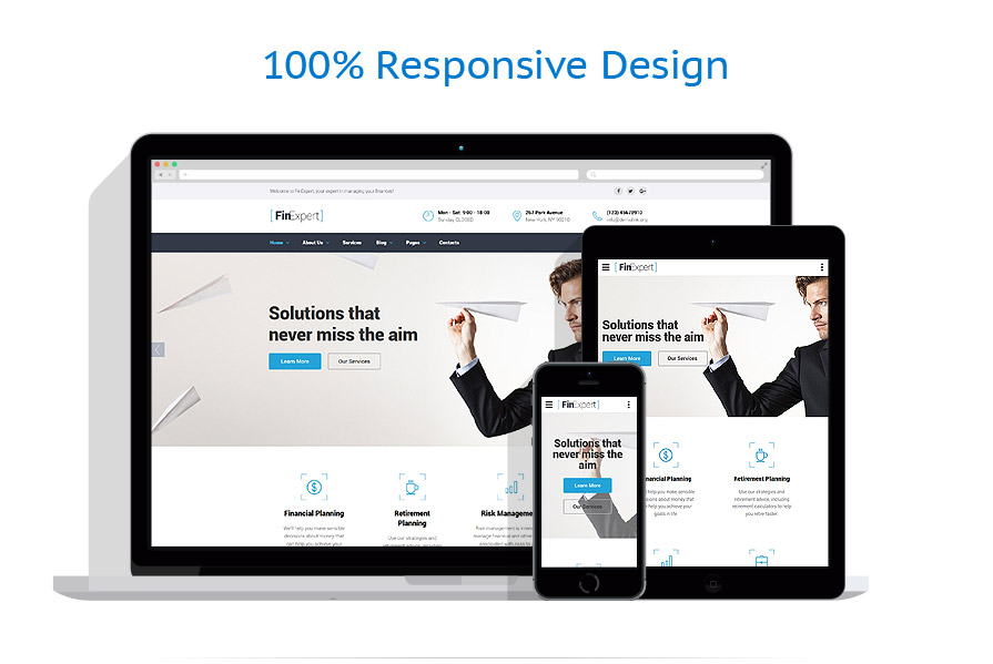 Sablon responsive de | Business
 | ID: 2749