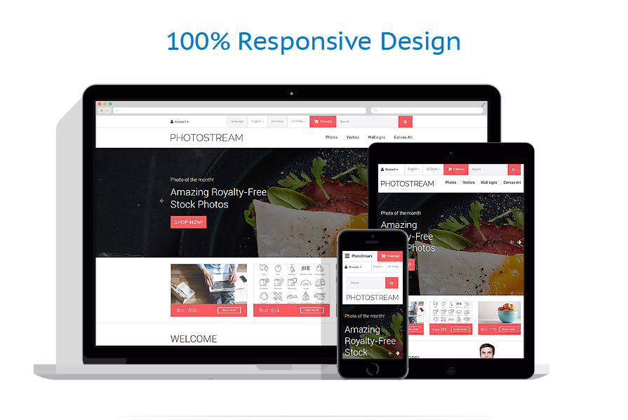 Sablon responsive de | Arta & Fotografie
 | ID: 2758