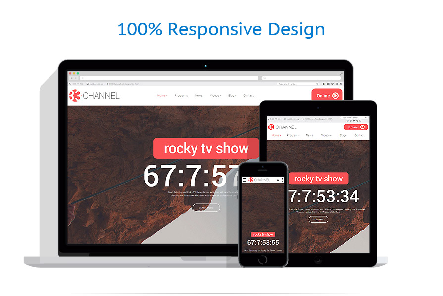 Sablon responsive de | Media
 | ID: 2764