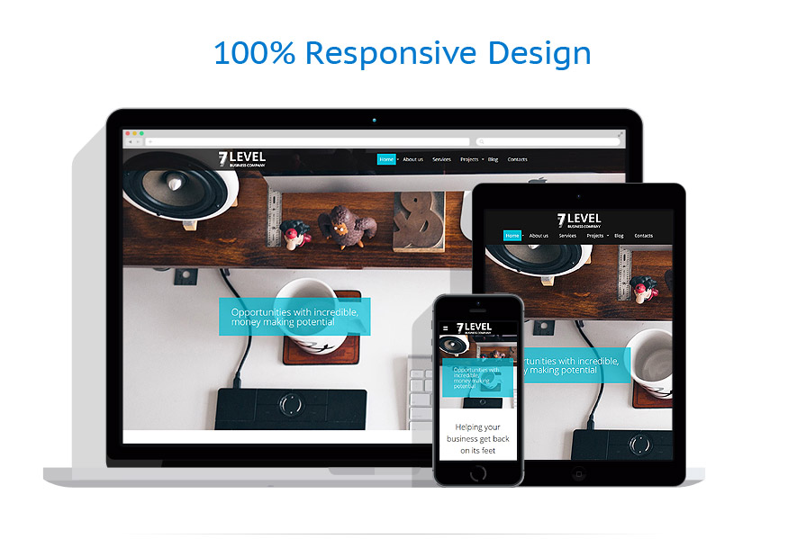 Sablon responsive de | Business
 | ID: 2765