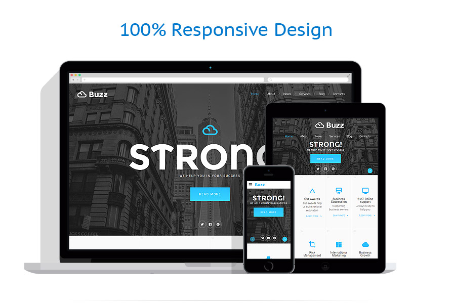 Sablon responsive de | Business
 | ID: 2768