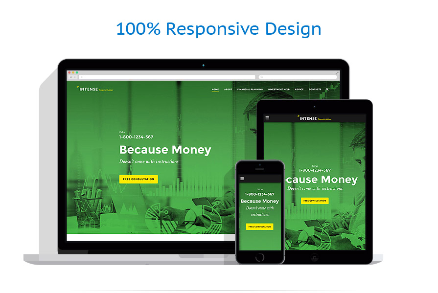 Sablon responsive de | Business
 | ID: 2772