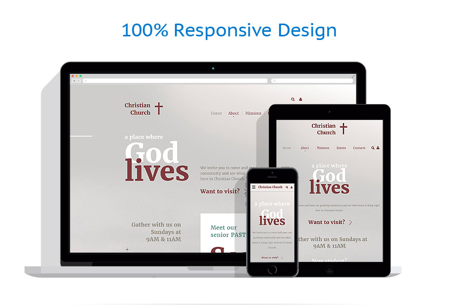 Sablon responsive de | Religie
 | ID: 2785