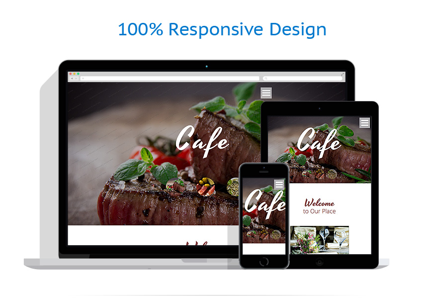Sablon responsive de | Cafenele & Restaurante
 | ID: 2989