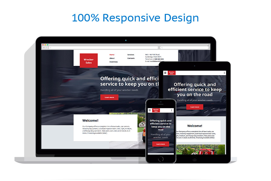 Sablon responsive de | Transport
 | ID: 3015