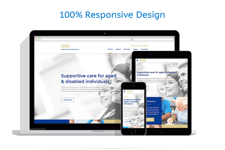 Sablon responsive de | Social & Cultural
 | ID: 3022