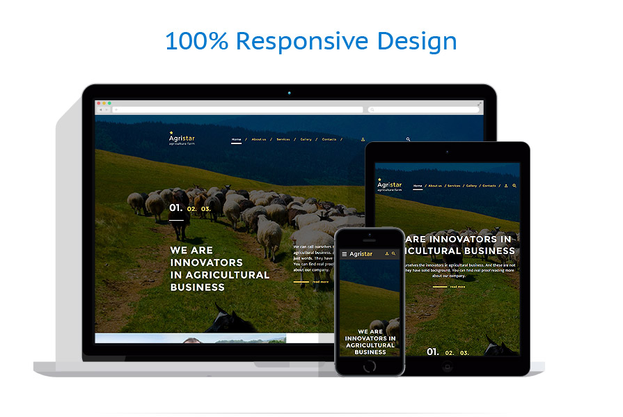 Sablon responsive de | Agricultura
 | ID: 3038