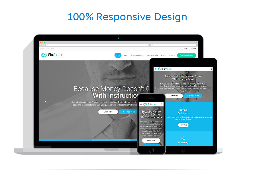 Sablon responsive de | Business
 | ID: 3049