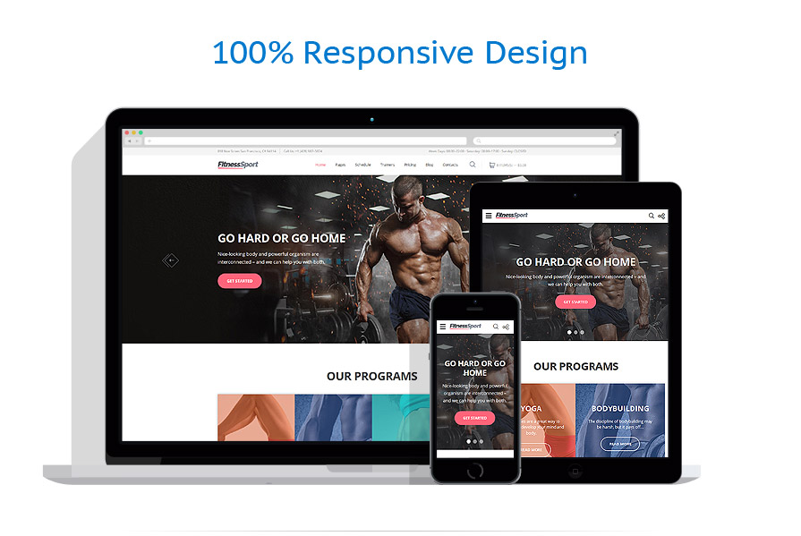 Sablon responsive de | Sport
 | ID: 3052