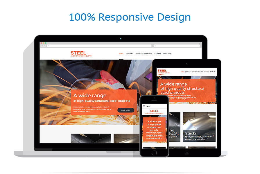 Sablon responsive de | Industrial
 | ID: 3073