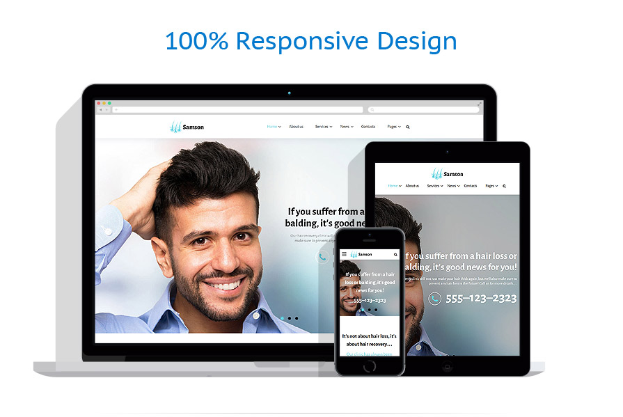 Sablon responsive de | Medical
 | ID: 3074