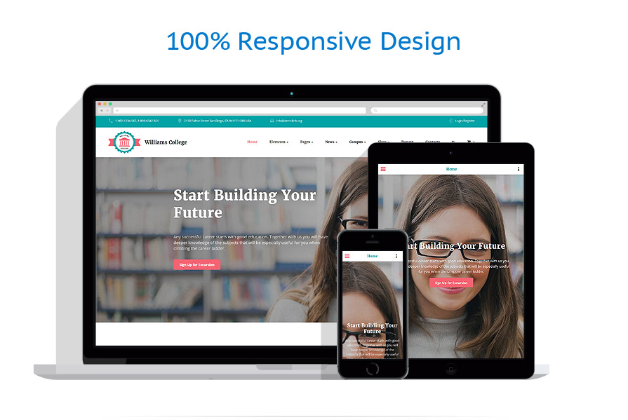 Sablon responsive de | Educatie
 | ID: 3098