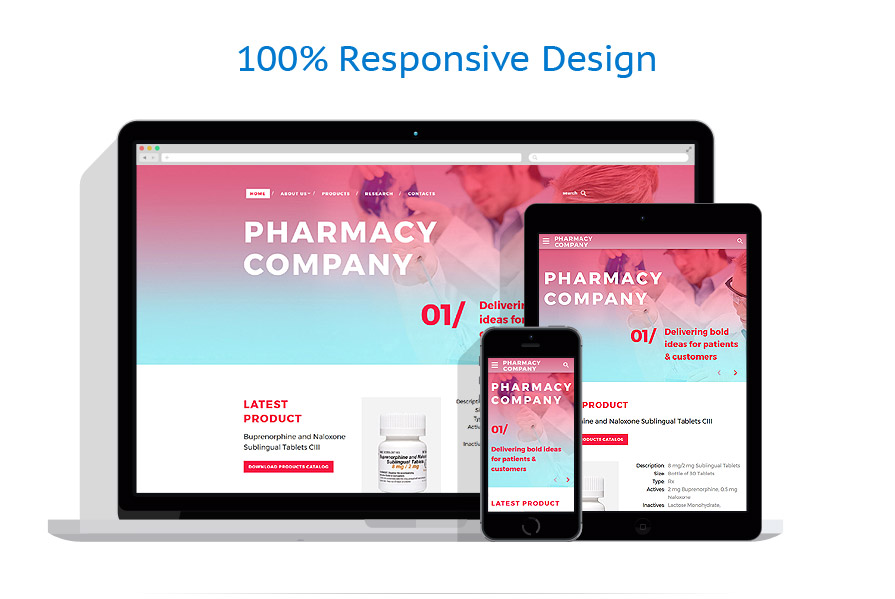 Sablon responsive de | Medical
 | ID: 3120