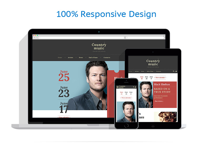 Sablon responsive de | Media
 | ID: 3121