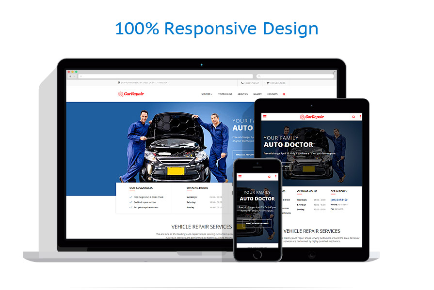 Sablon responsive de | Masini
 | ID: 3127