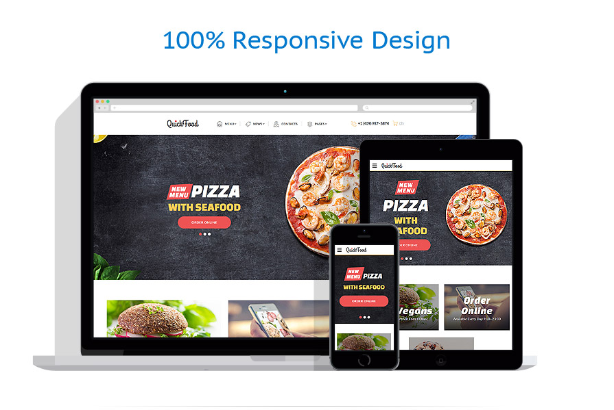 Sablon responsive de | Cafenele & Restaurante
 | ID: 3139