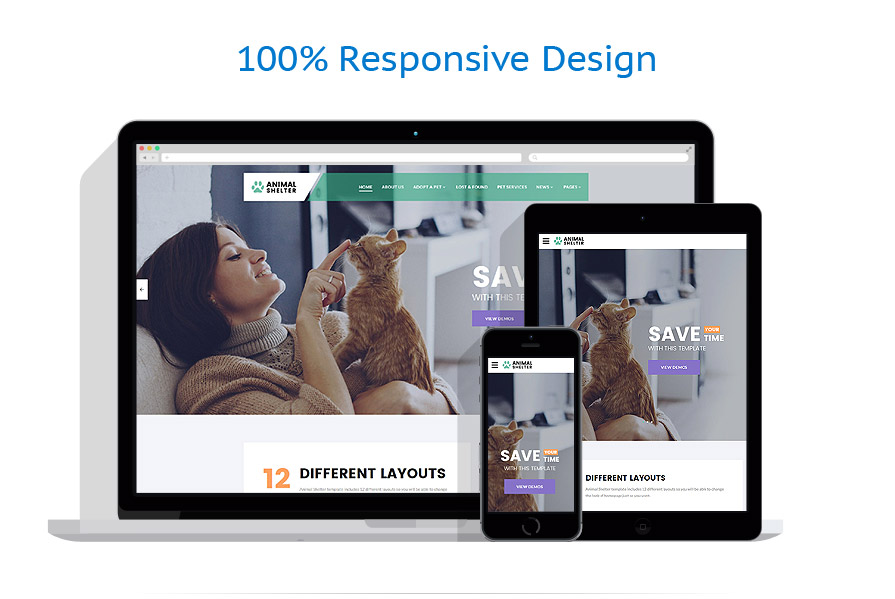 Sablon responsive de | Animale | ID: 3158