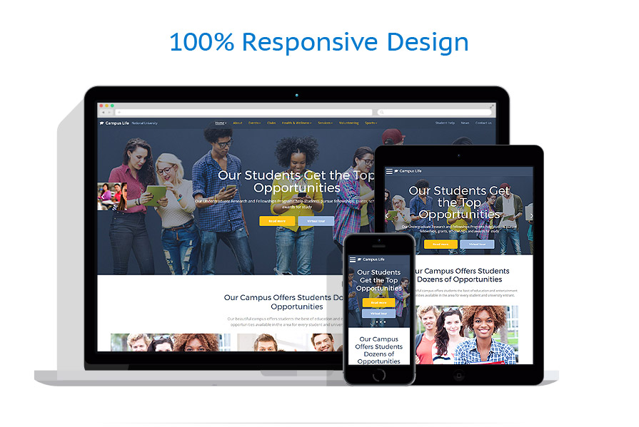 Sablon responsive de | Educatie
 | ID: 3159