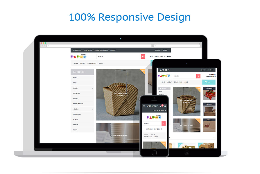 Sablon responsive de | Industrial
 | ID: 3161