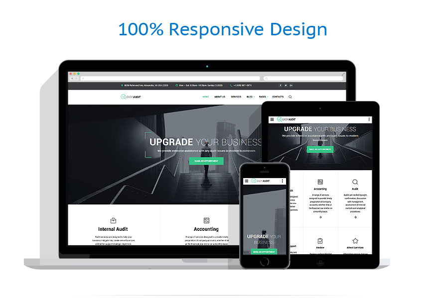 Sablon responsive de | Business
 | ID: 3172