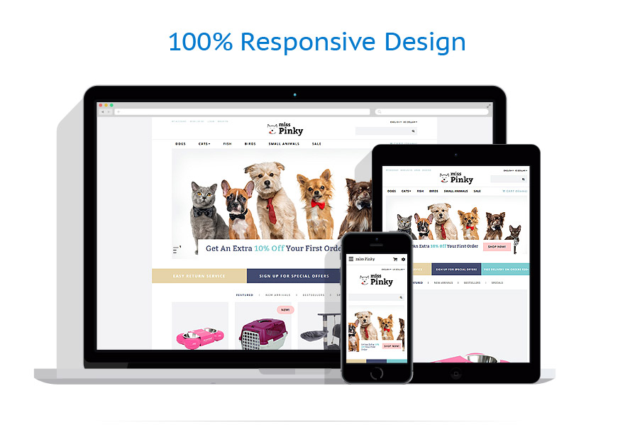 Sablon responsive de | Animale | ID: 3192