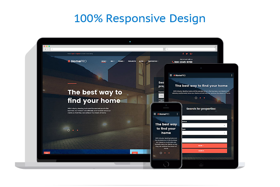 Sablon responsive de | Imobiliar
 | ID: 3193