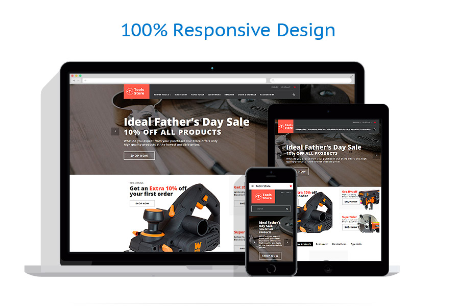 Sablon responsive de | Unelte & Echipamente
 | ID: 3197