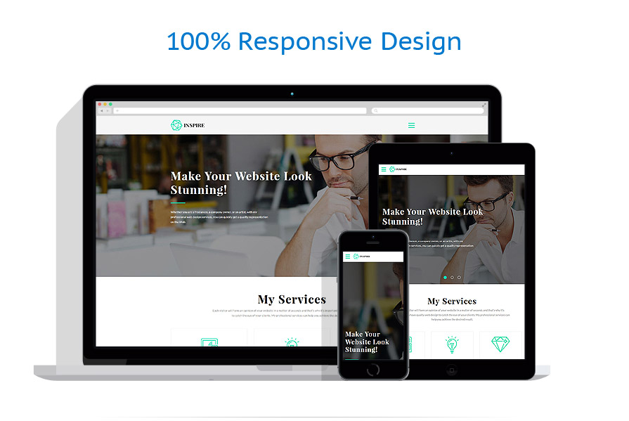 Sablon responsive de | Web design
 | ID: 3200