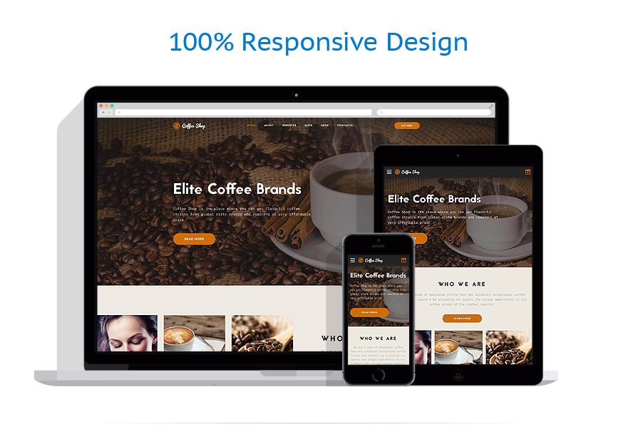 Sablon responsive de | Cafenele & Restaurante
 | ID: 3204