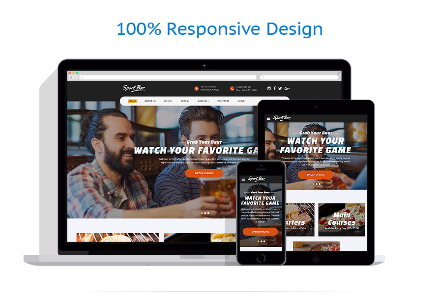  responsive template | Brewery Templates
 | ID: 3214
