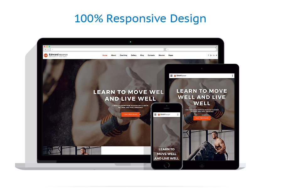 Sablon responsive de | Sport
 | ID: 3216