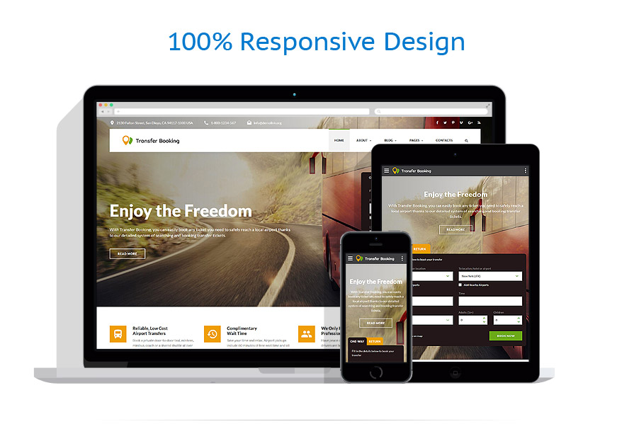 Sablon responsive de | Transport
 | ID: 3219