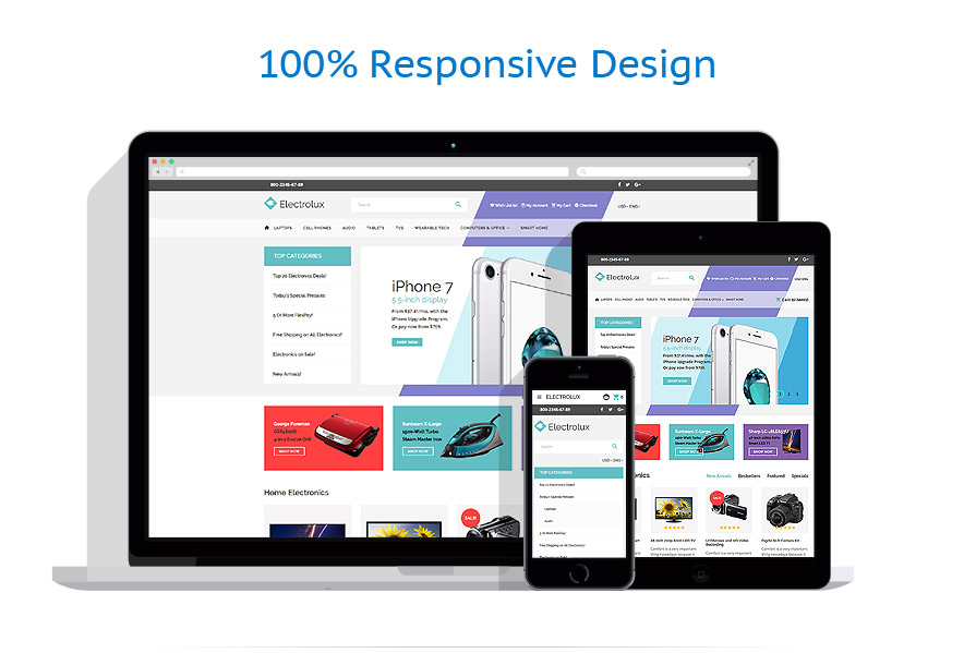 Sablon responsive de | Electronice
 | ID: 3222