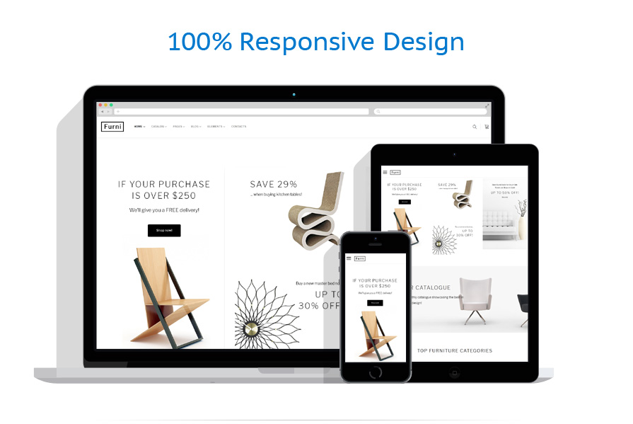 Sablon responsive de | Design Interior & Mobila
 | ID: 3236