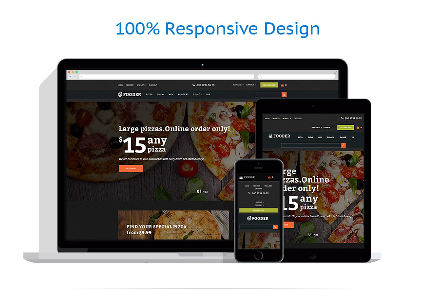 Sablon responsive de | Cafenele & Restaurante
 | ID: 3242