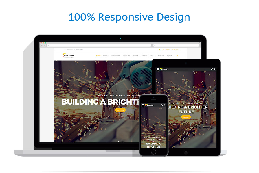 Sablon responsive de | Industrial
 | ID: 3243