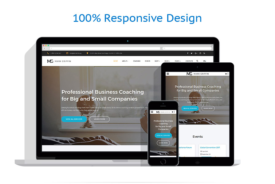 Sablon responsive de | Business
 | ID: 3247