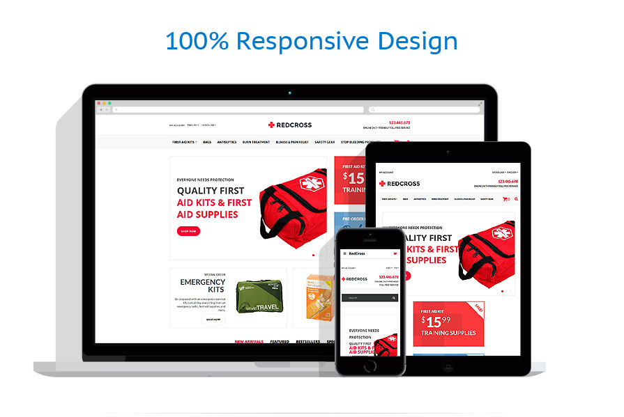 Sablon responsive de | Medical
 | ID: 3269