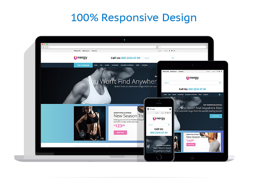 Sablon responsive de | Sport
 | ID: 3277