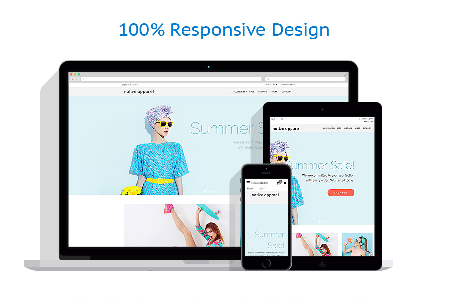 Sablon responsive de | Moda
 | ID: 3290