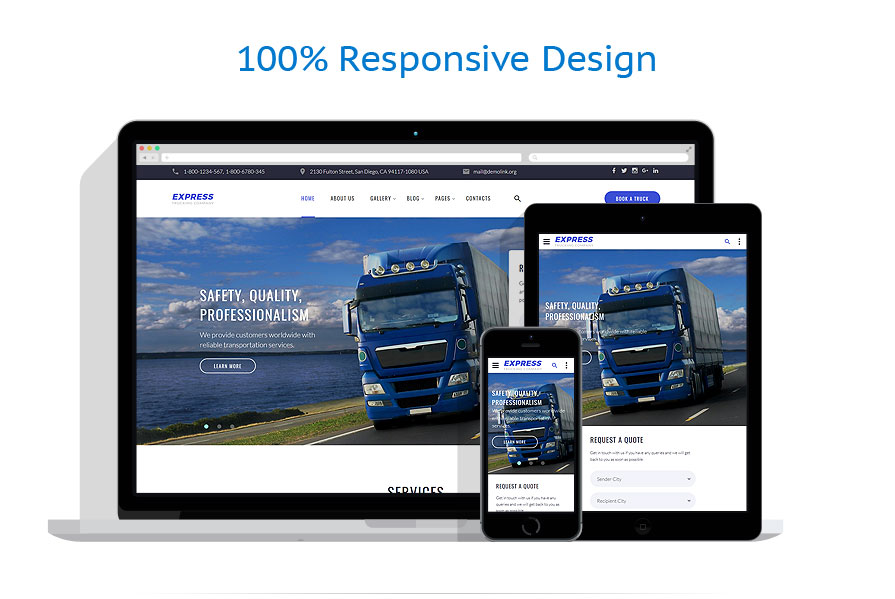 Sablon responsive de | Transport
 | ID: 3339