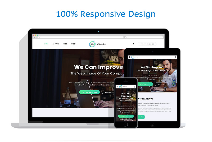 Sablon responsive de | Business
 | ID: 3341