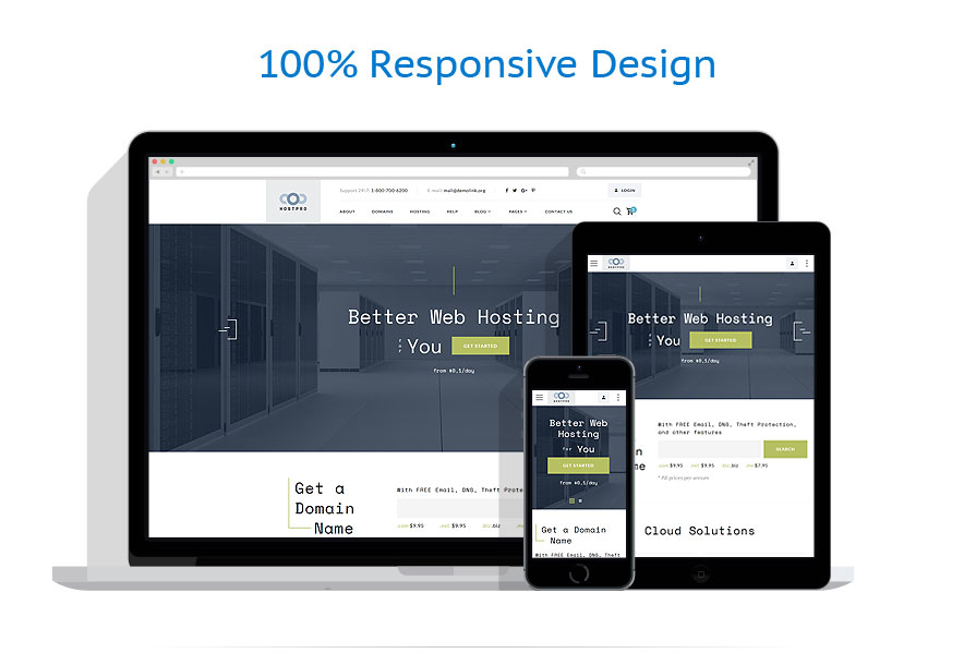 Sablon responsive de | Gazduire
 | ID: 3350