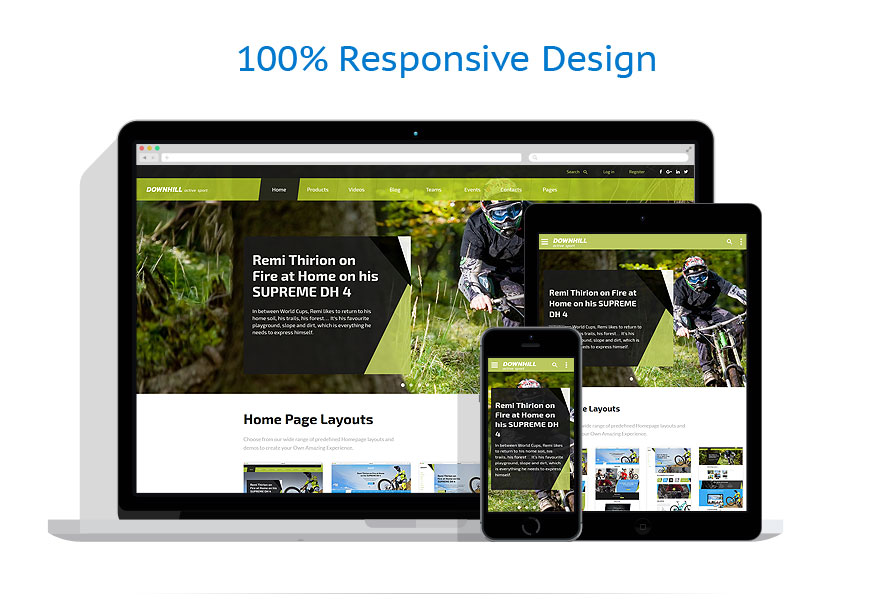 Sablon responsive de | Sport
 | ID: 4233