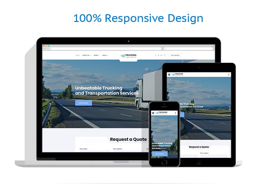 Sablon responsive de | Transport
 | ID: 4347