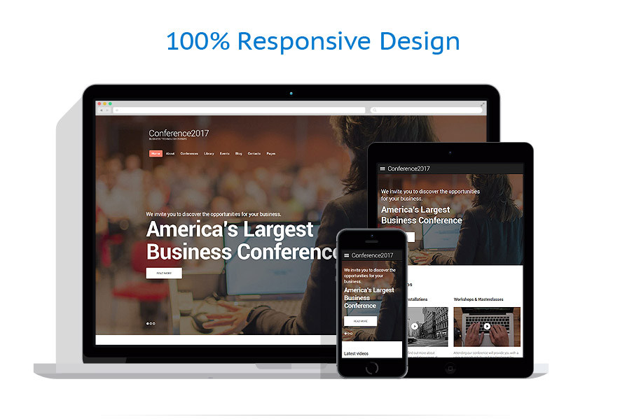 Sablon responsive de | Business
 | ID: 4377